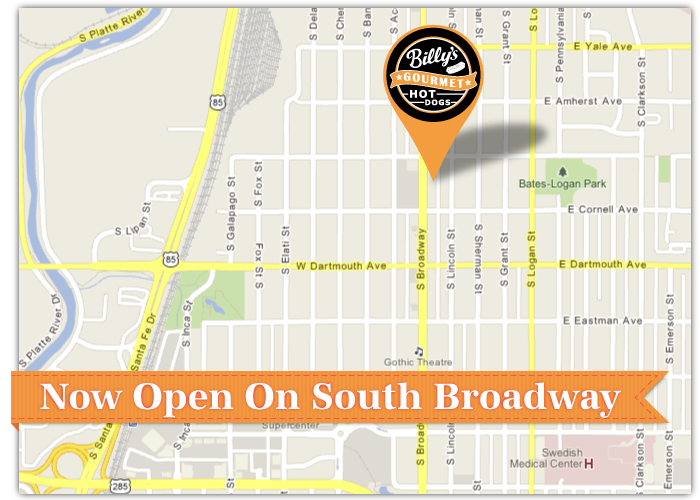 Now open on South Broadway